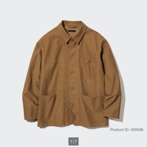 Uniqlo oversized shirt jacket. Size small, barely worn